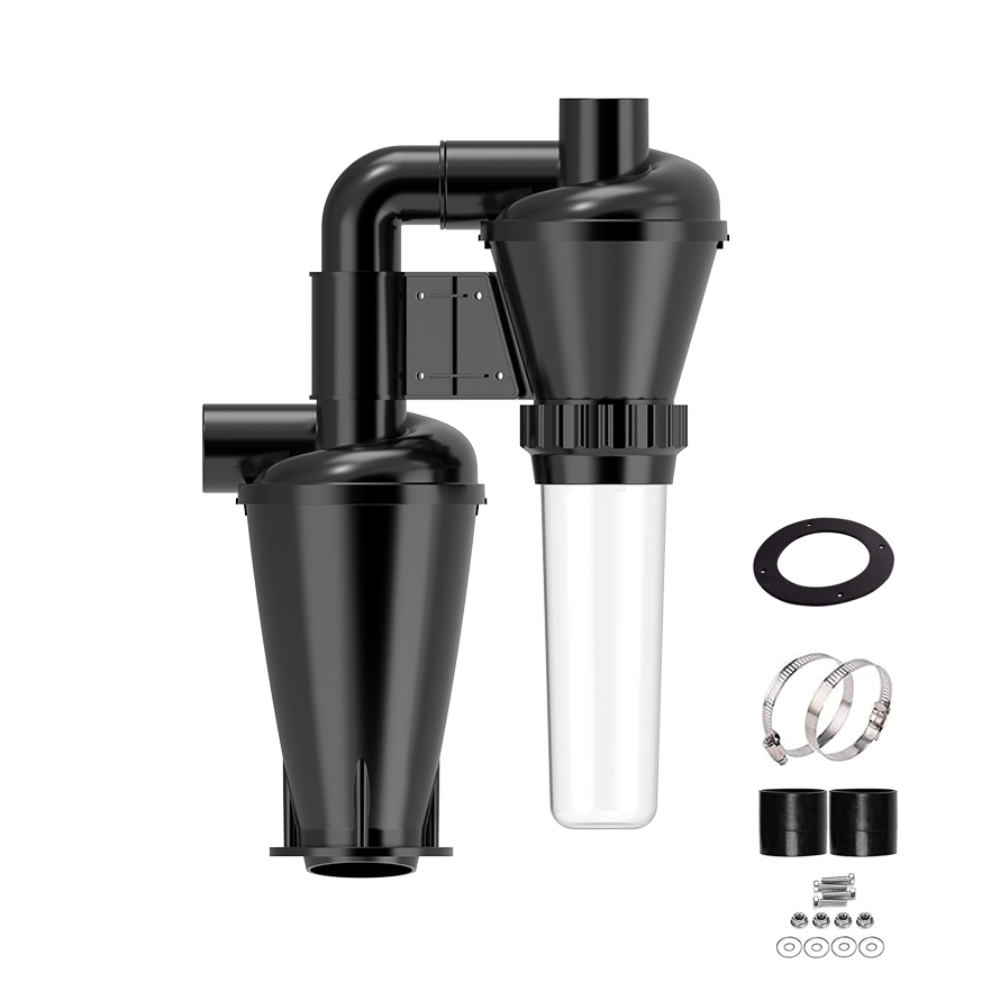 Woodworking Dust Collection - Double Filtration - Cyclone Dust Collector,