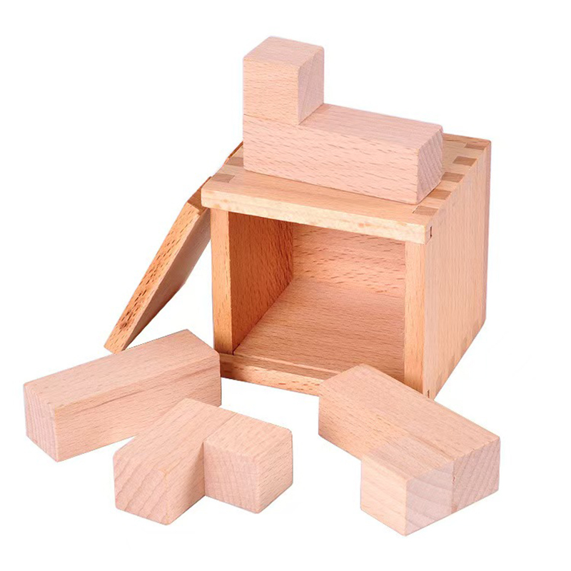 Woodworking Jigsaw - Magic IQ Oblique Placement of Blocks