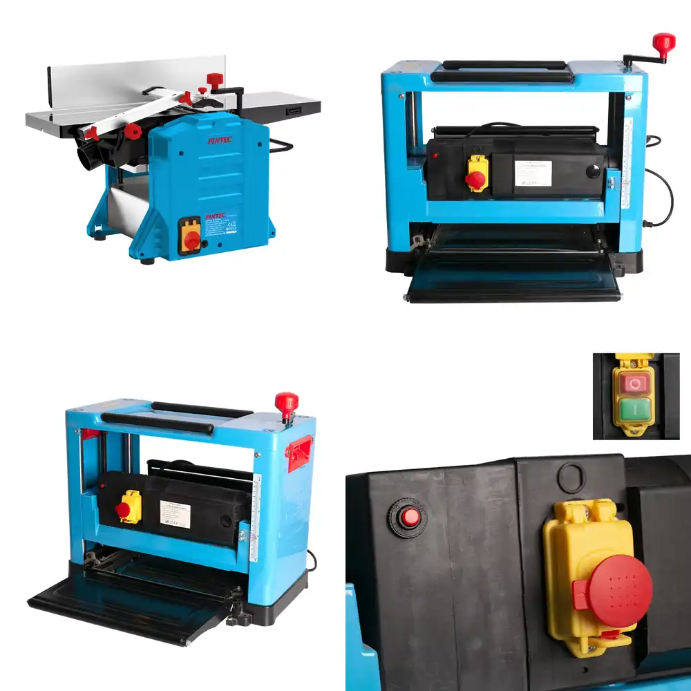Woodworking Workshop Design - This professional-grade woodworking surface planer jointer