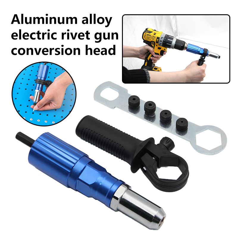 Woodworking Nail Gun - Electric Aluminum Alloy Rivet Gun Core