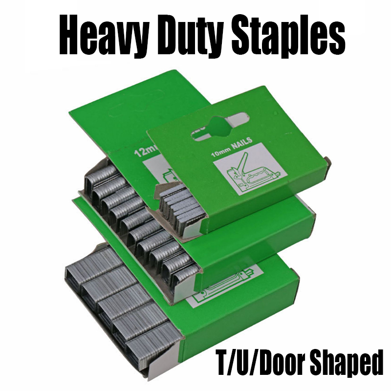 Woodworking Nail Gun - T/U/Door Shaped Heavy Duty Staples Woodworking