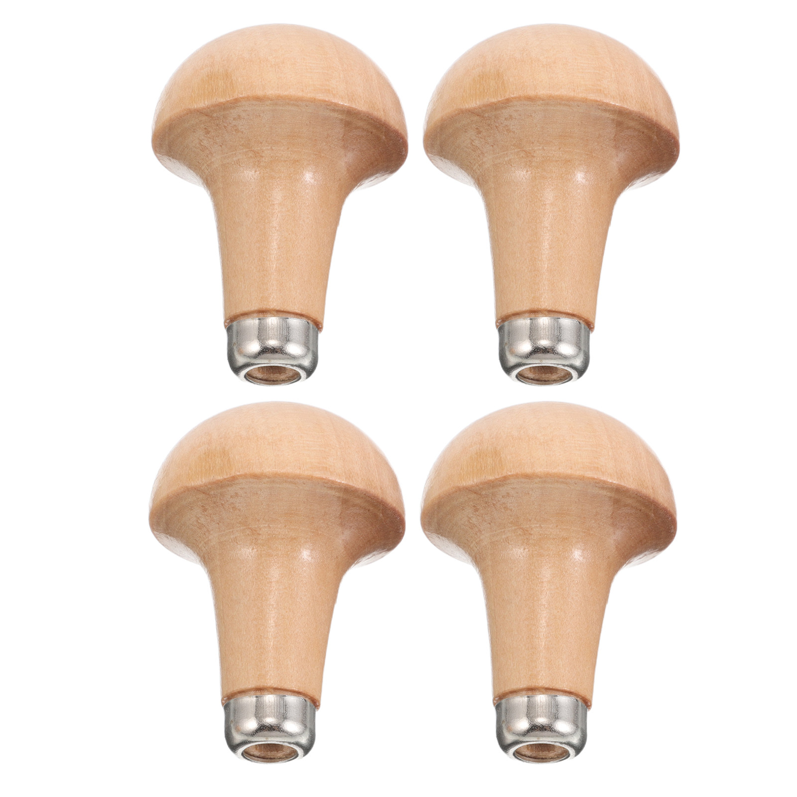 Woodworking Files - 4Pcs Wood Graver Handles Ergonomic Mushroom
