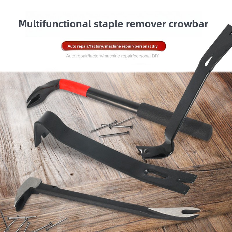 Woodworking Class - Crowbar High Carbon Steel Nail Puller