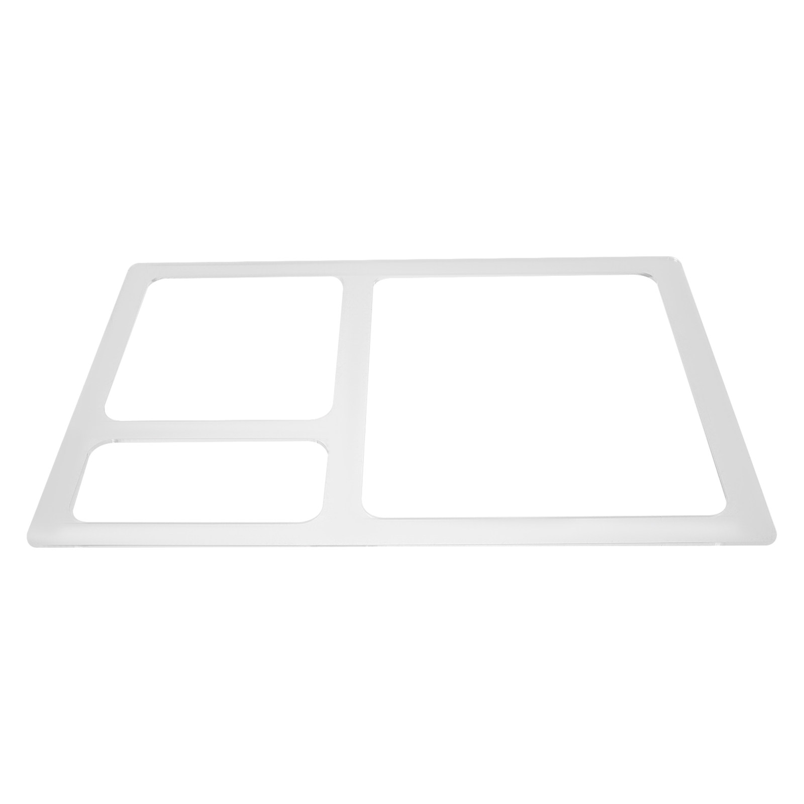 Woodworking Router - 3 Pocket Valet Tray Router Template