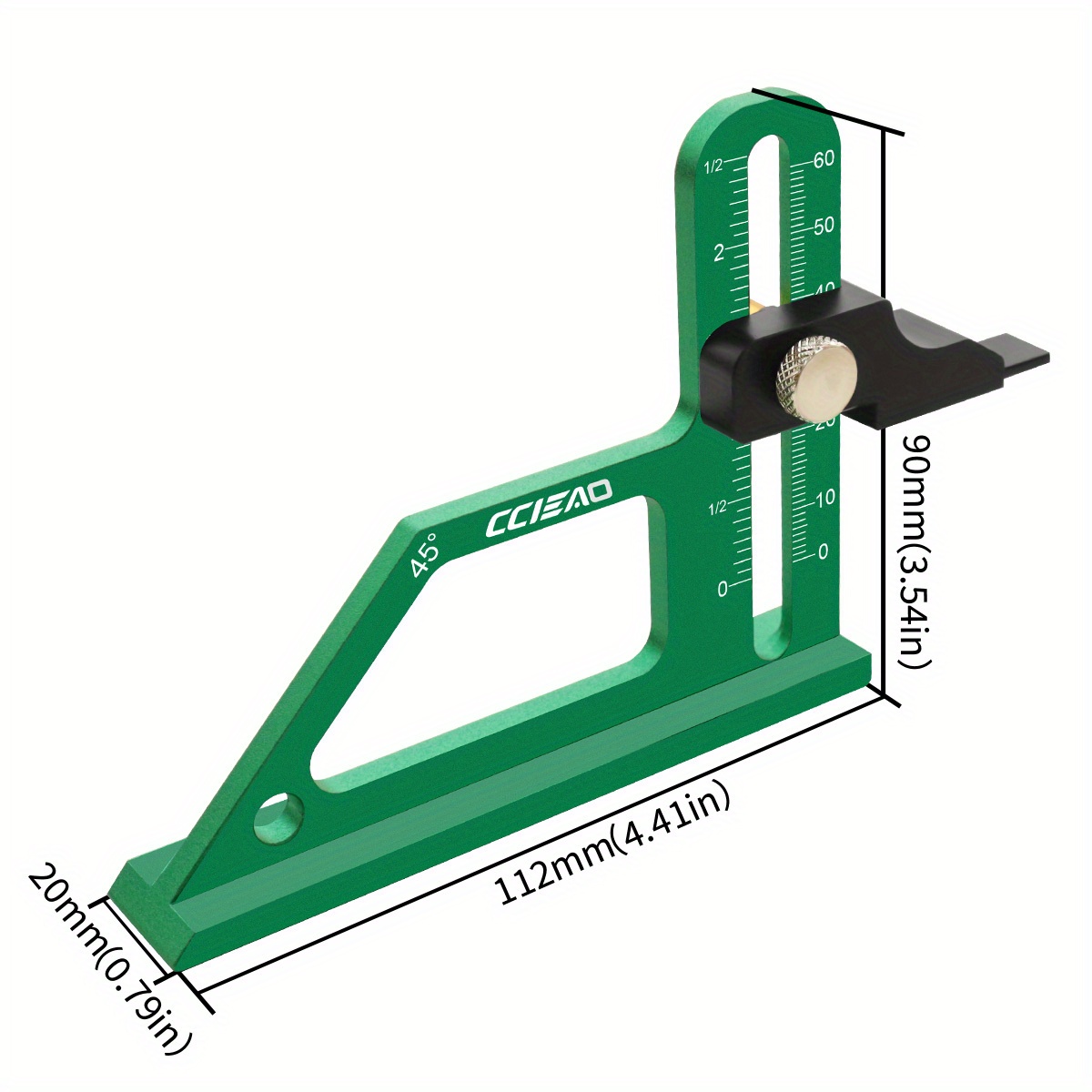 Aluminum Alloy Height Gauge 0- - Woodworking Equipment recension och pris