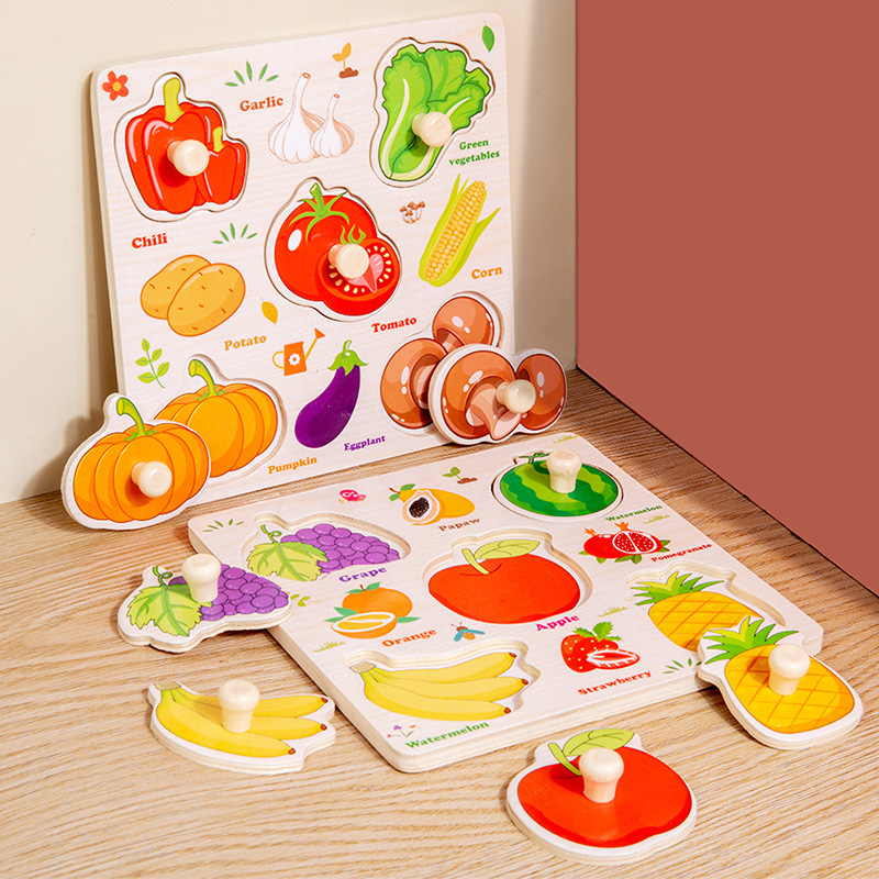 Montessori Wooden Puzzles Toys - Woodworking Jigsaw recension och pris