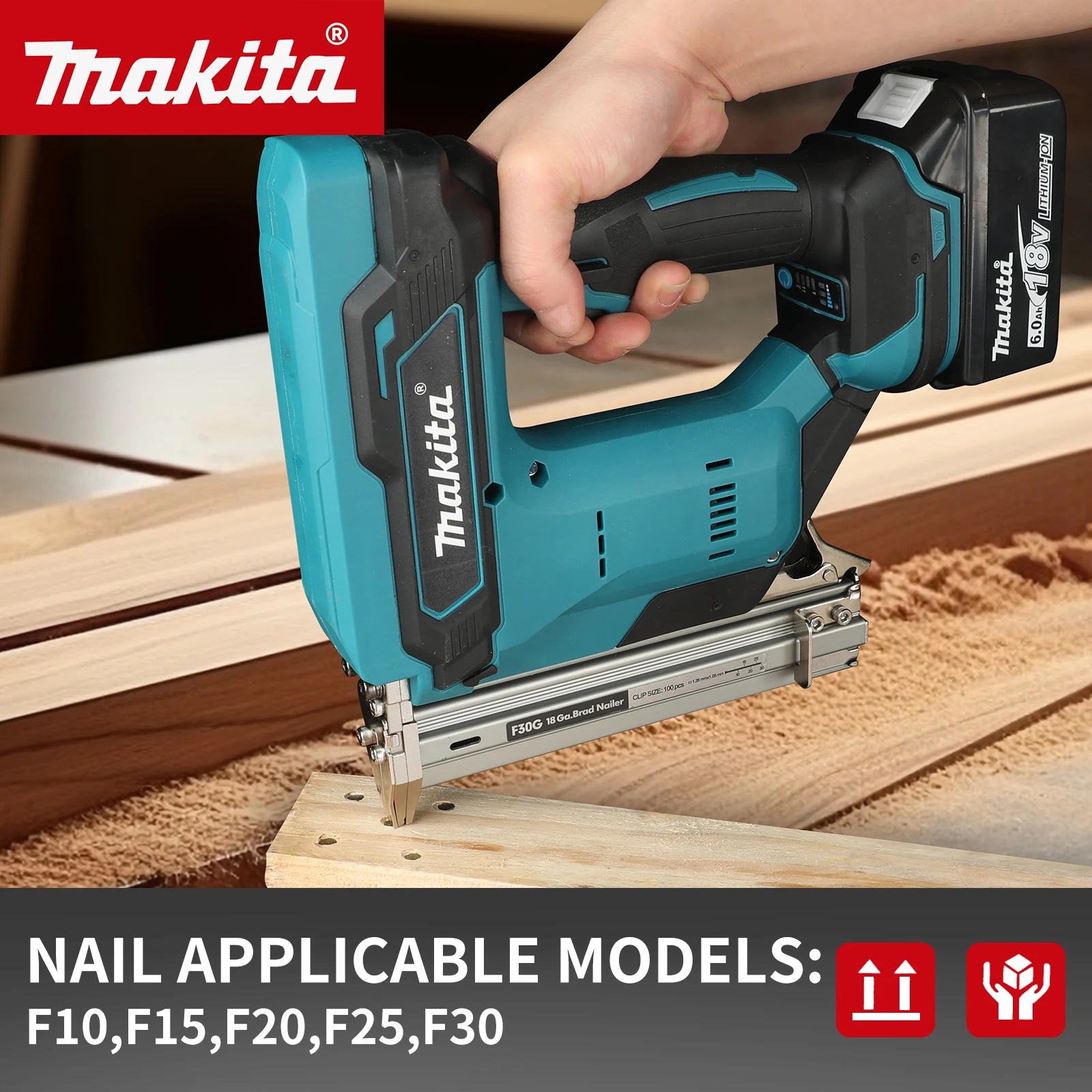 Makita Lithium-Ion Nail Gun:18 - Woodworking Nail Gun recension och pris