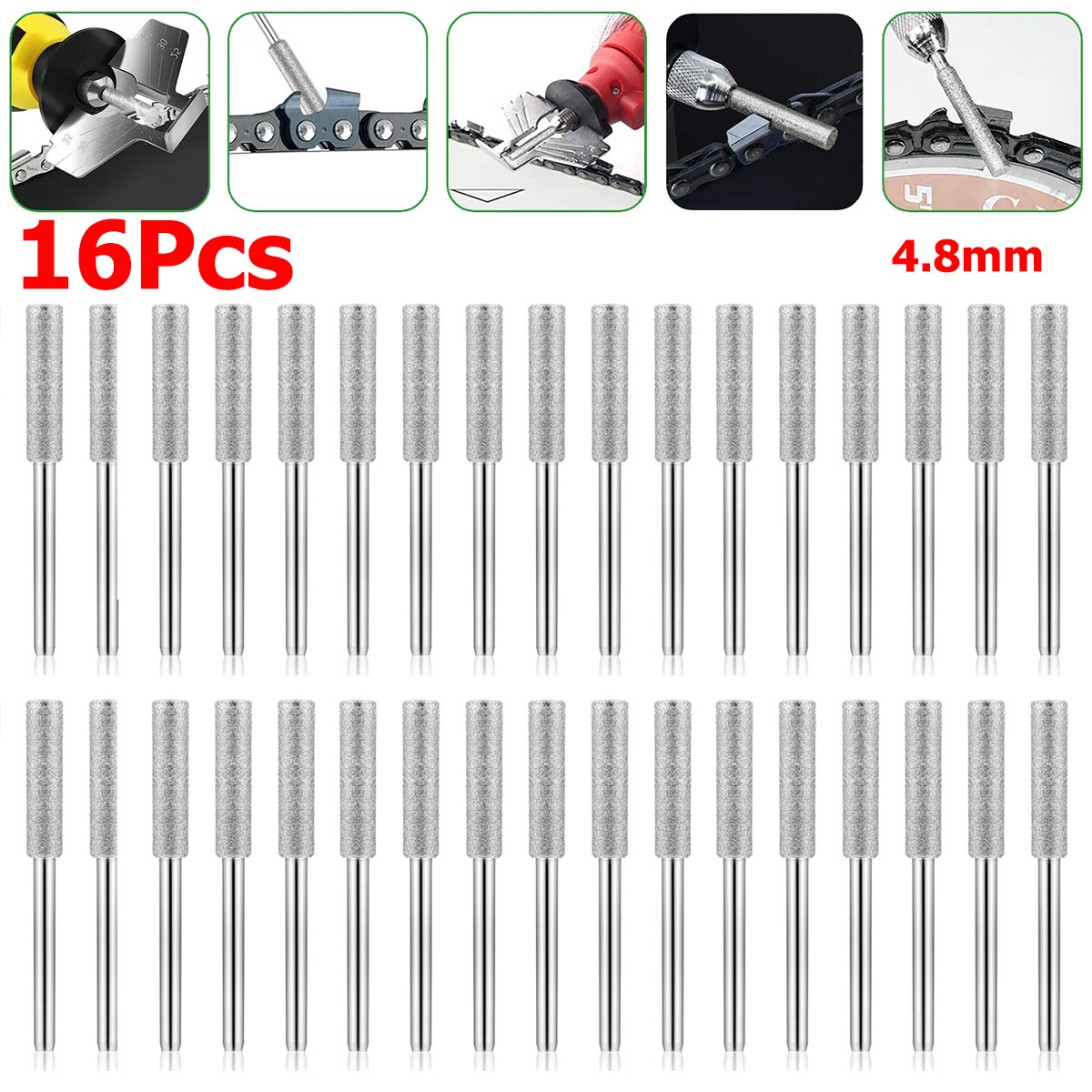 16Pcs 3/16