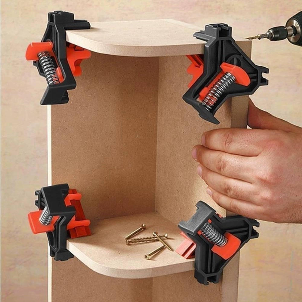4pcs 90° Right Angle Clamp Fix - Woodworking Equipment recension och pris