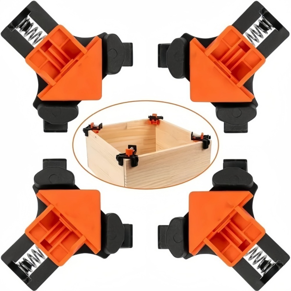 4pcs 90° Right Angle Clamp Fix - Woodworking Equipment recension och pris