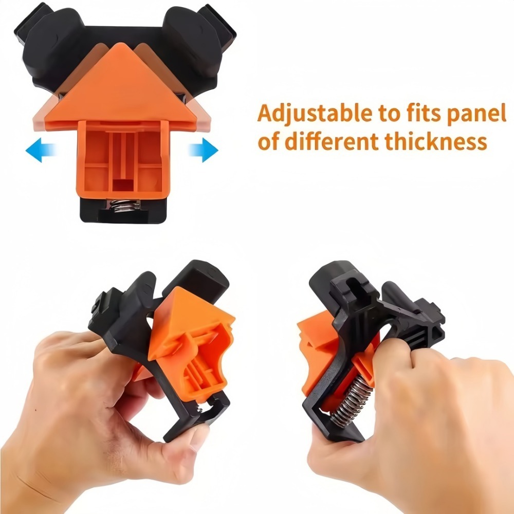 4pcs 90° Right Angle Clamp Fix - Woodworking Equipment recension och pris