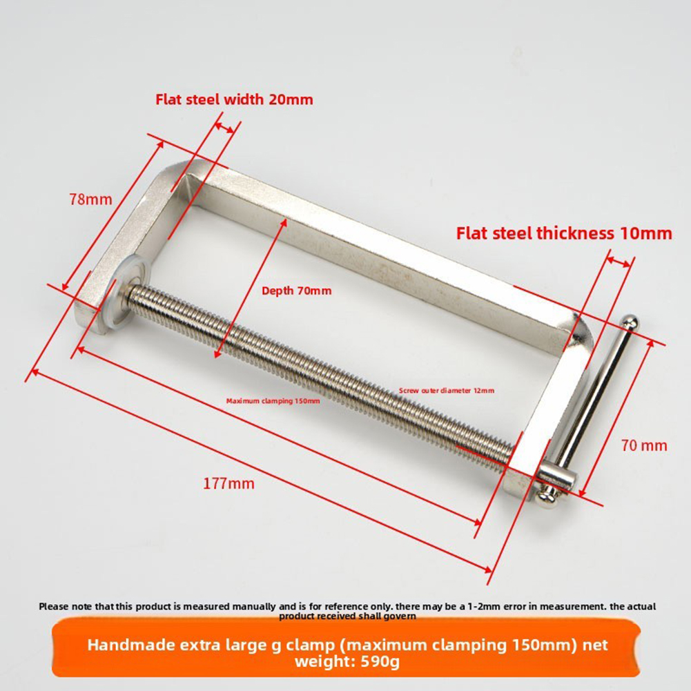 Heavy-Duty G-Clamp Made from F - Woodworking Workshop Design recension och pris