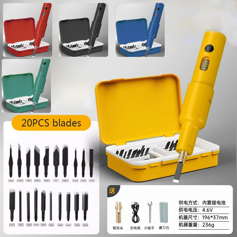 20PCS Blade Electric Engraving - Woodworking Class recension och pris