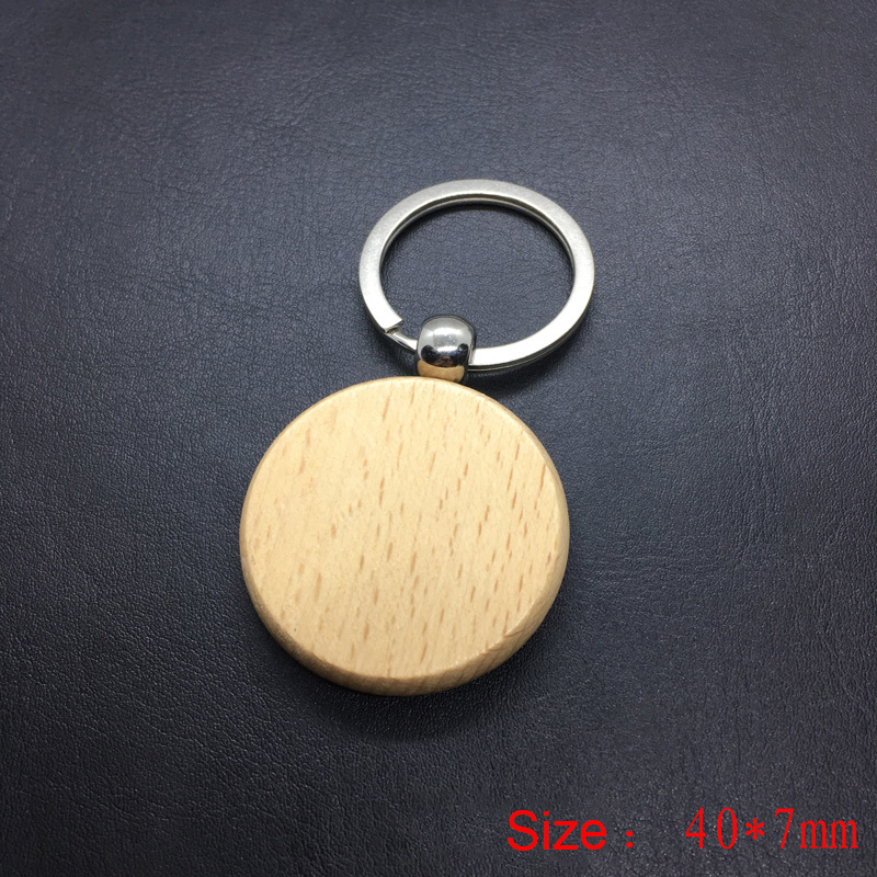 Custom Wooden Keychain Laser E - Woodworking Logo recension och pris