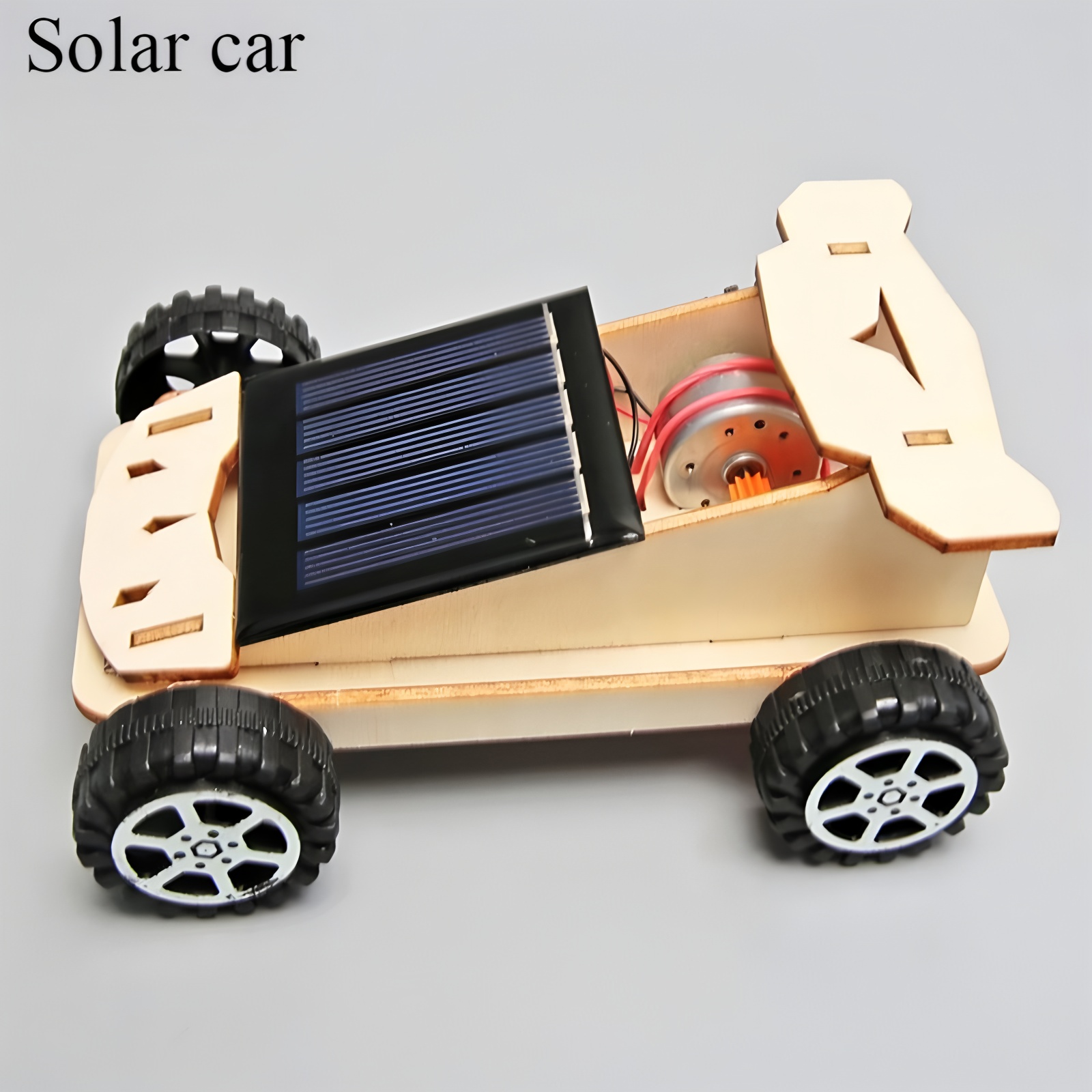 Solar-powered cars, children's - Woodworking Jigsaw recension och pris