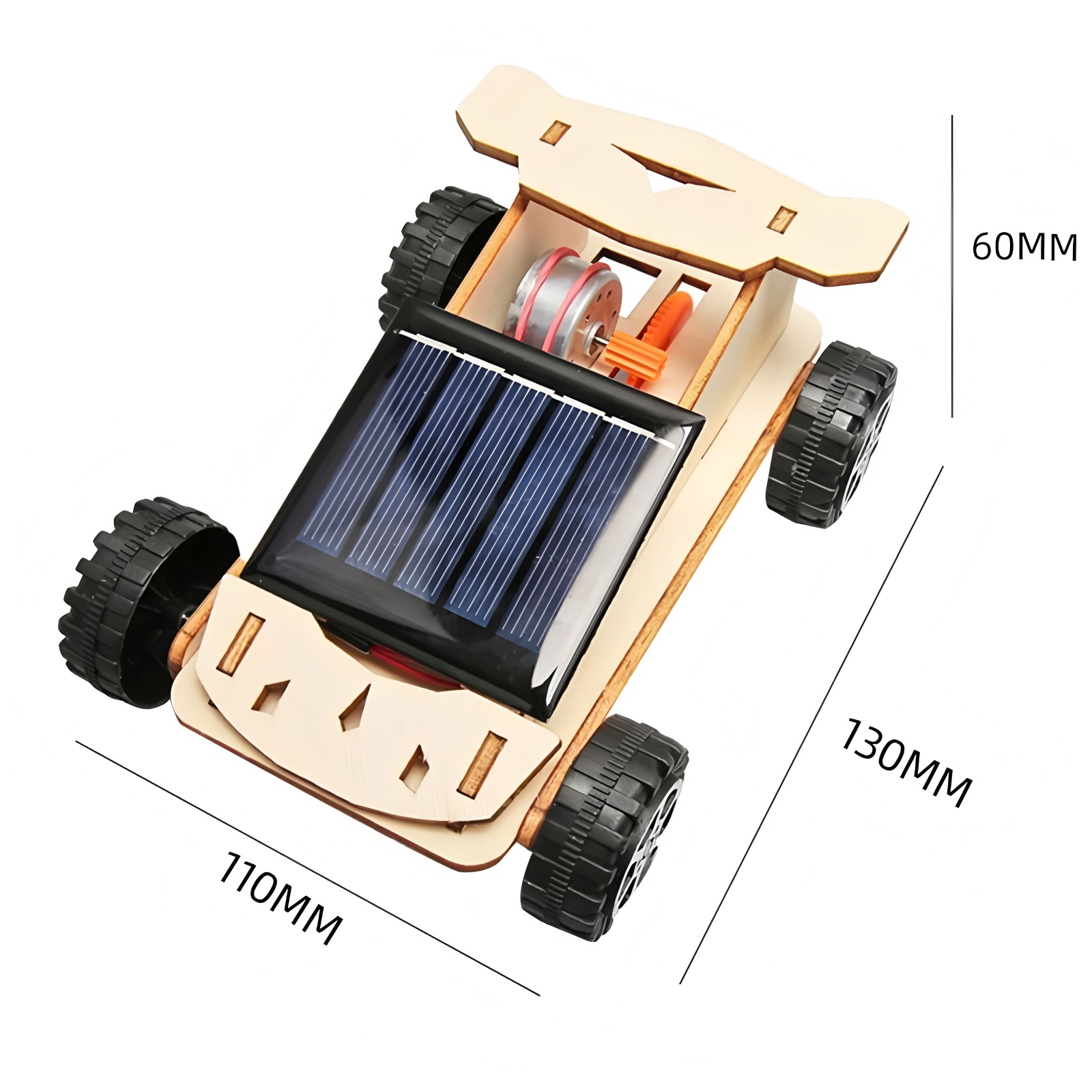 Solar-powered cars, children's - Woodworking Jigsaw recension och pris