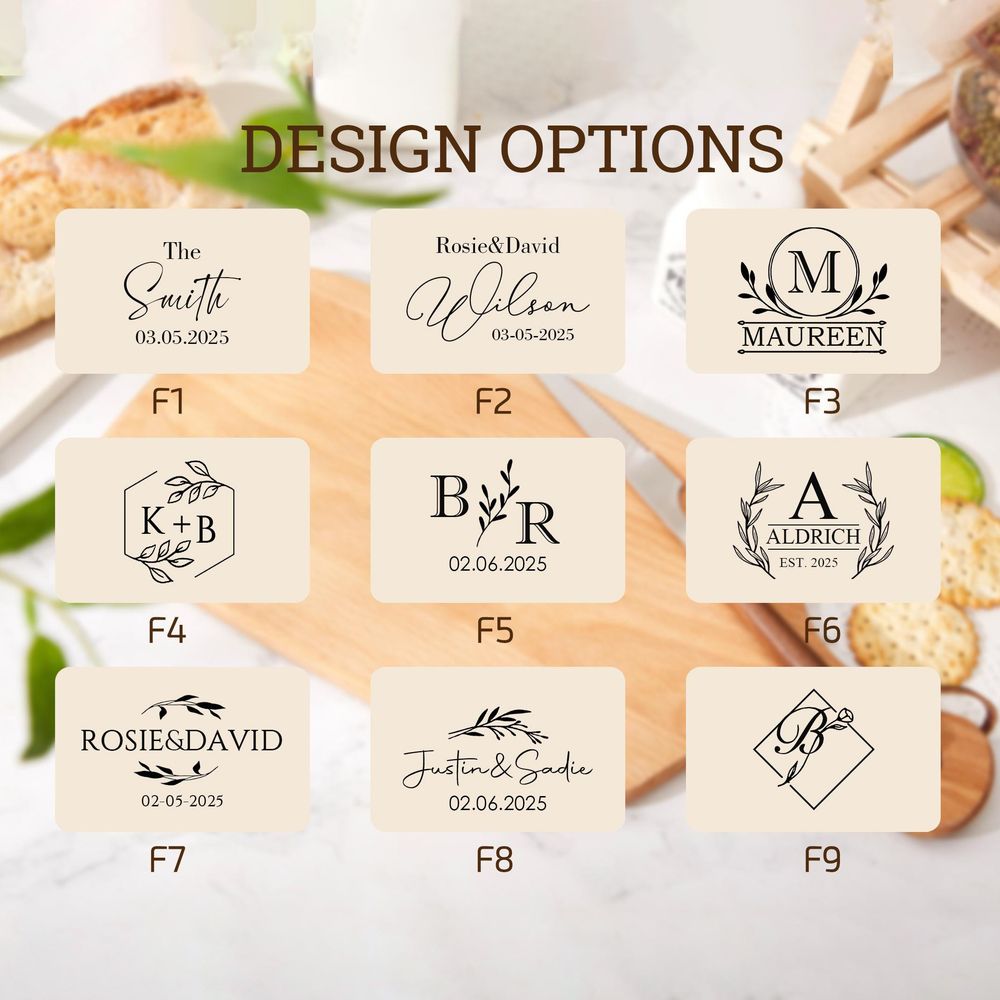 Custom Engraved Wooden Choppin - Woodworking Logo recension och pris