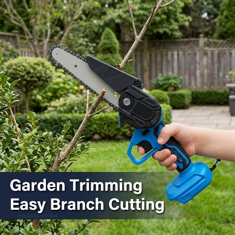 6 Inch Cordless Electric Chain - Woodworking Yard Projects recension och pris