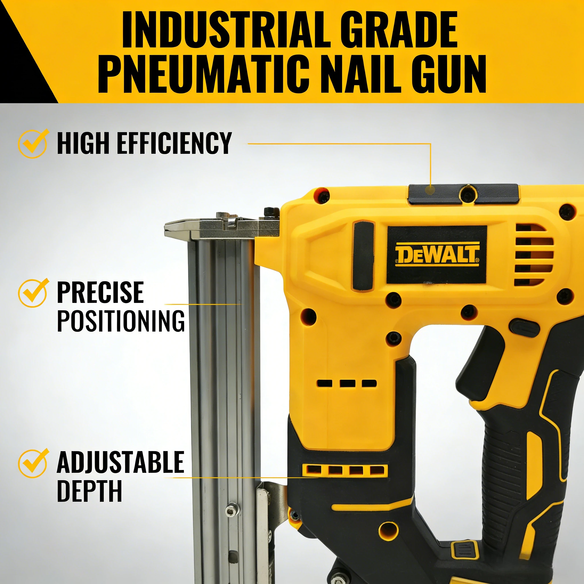 DEWALT Compact 18 Gauge Cordle - Woodworking Nail Gun recension och pris