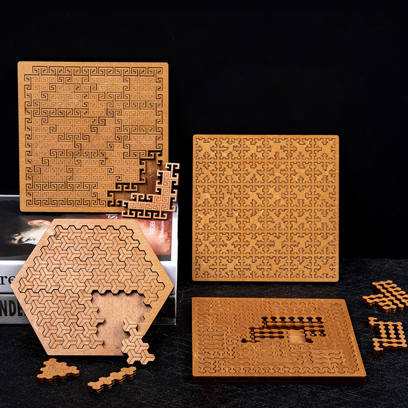 Impossible Wooden Puzzle IQ Pu - Woodworking Jigsaw recension och pris