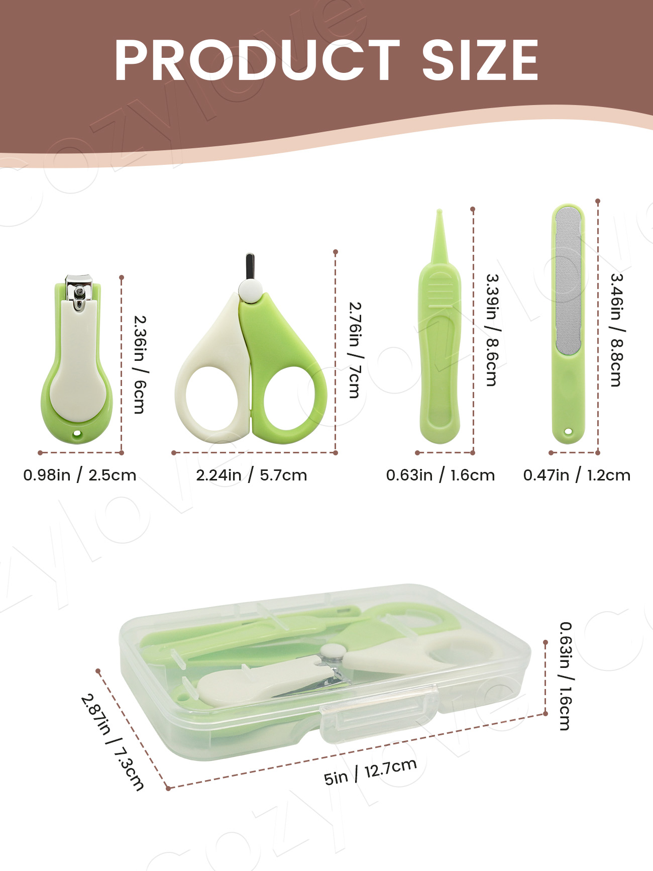 Baby Nails Cut Suits | 3-in-1  - Woodworking Files recension och pris
