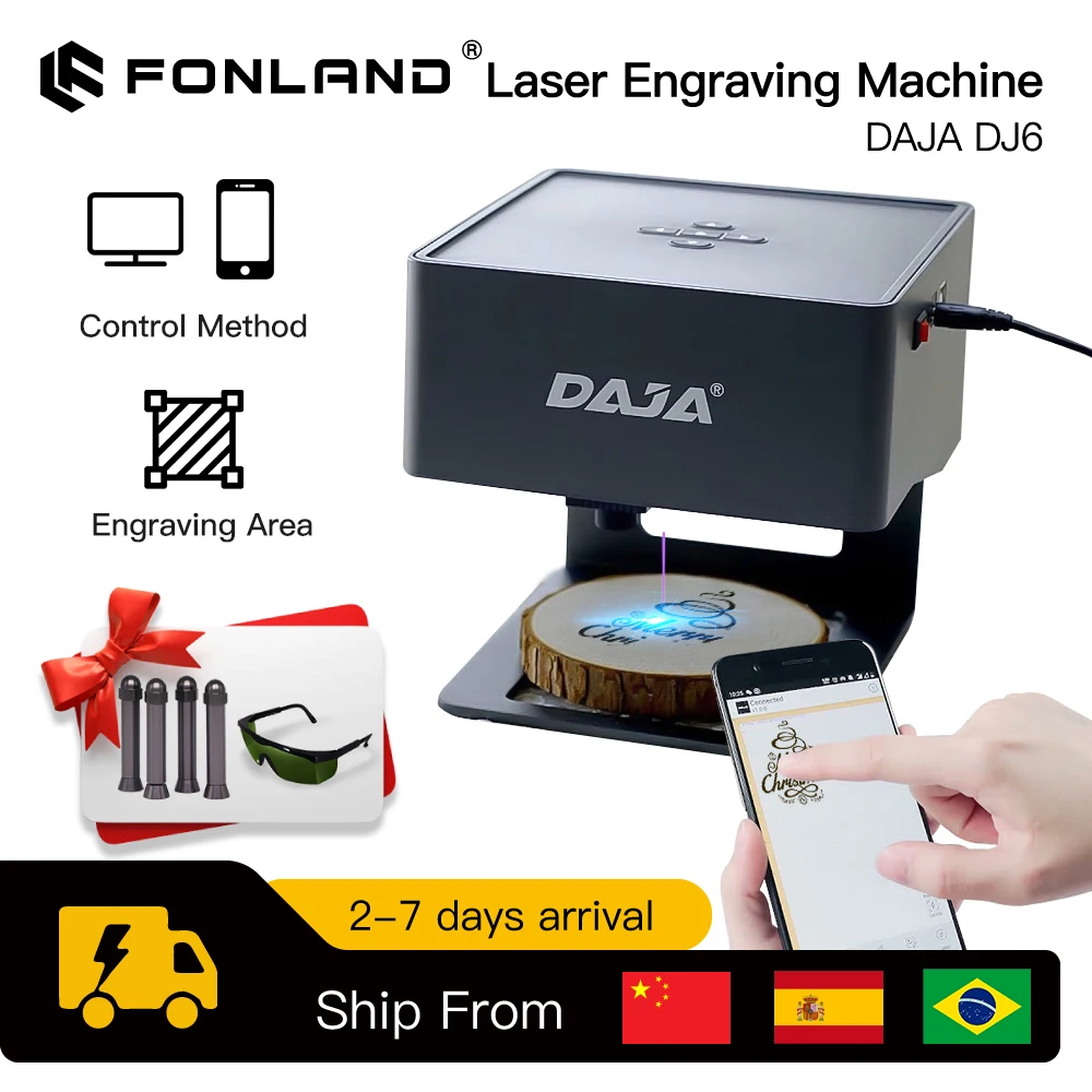 DAJA Laser Engraver CNC DIY DJ - Woodworking Logo recension och pris