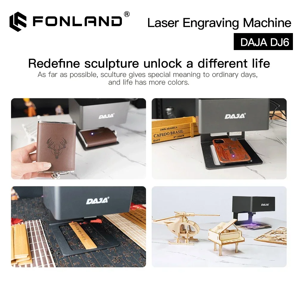 DAJA Laser Engraver CNC DIY DJ - Woodworking Logo recension och pris