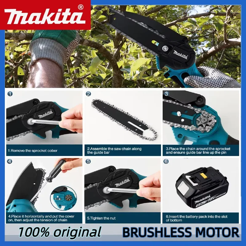 Makita 6-inch chainsaw timber  - Woodworking Class recension och pris