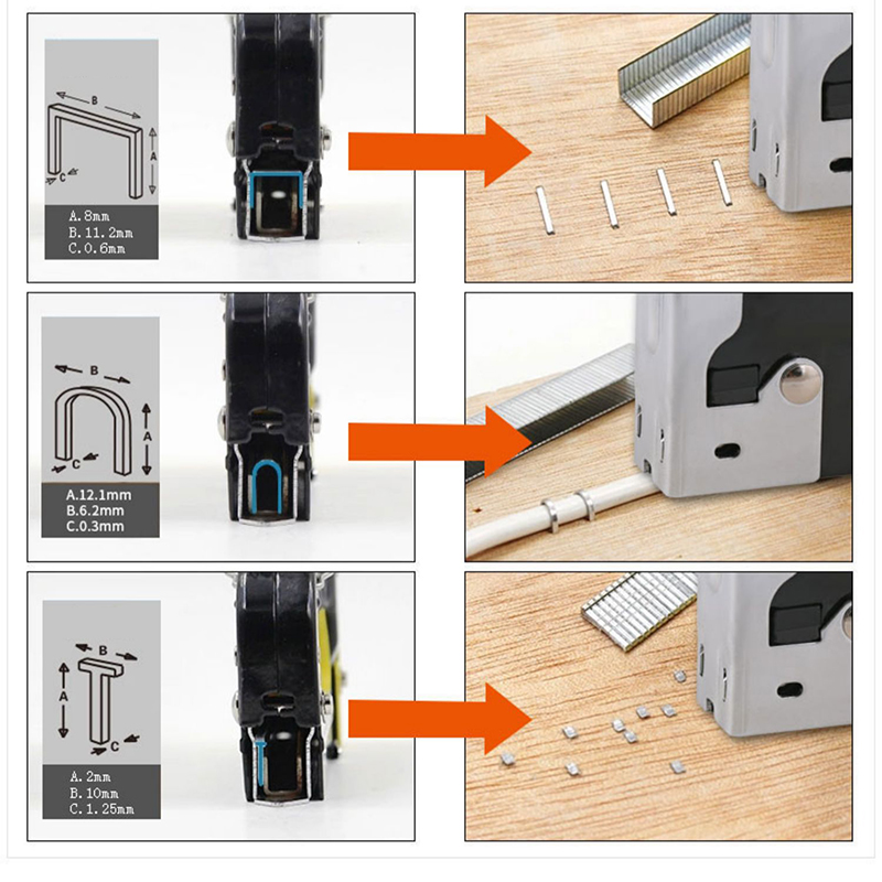 T/U/Door Shaped Heavy Duty Sta - Woodworking Nail Gun recension och pris