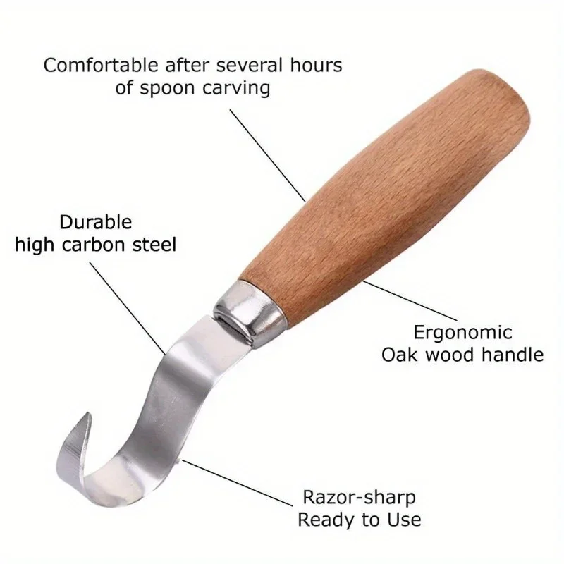 Wood Carving Knife Chisel Hook - Woodworking Class recension och pris