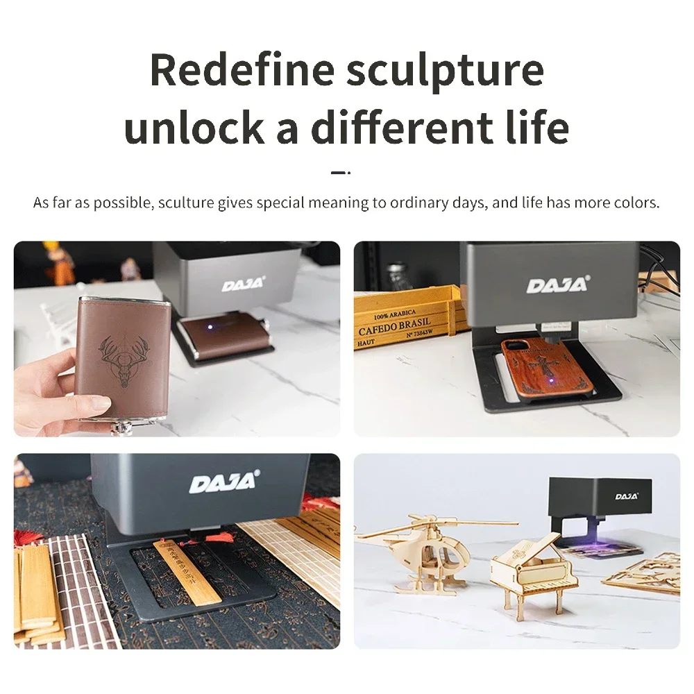 DAJA Laser Engraver CNC DIY DJ - Woodworking Logo recension och pris