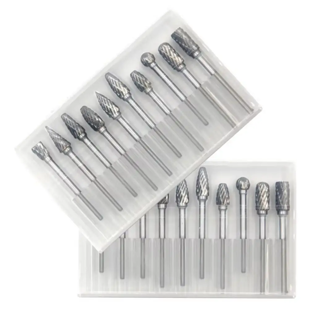10PCS Carbide Rotary Burr Set  - Woodworking Equipment recension och pris