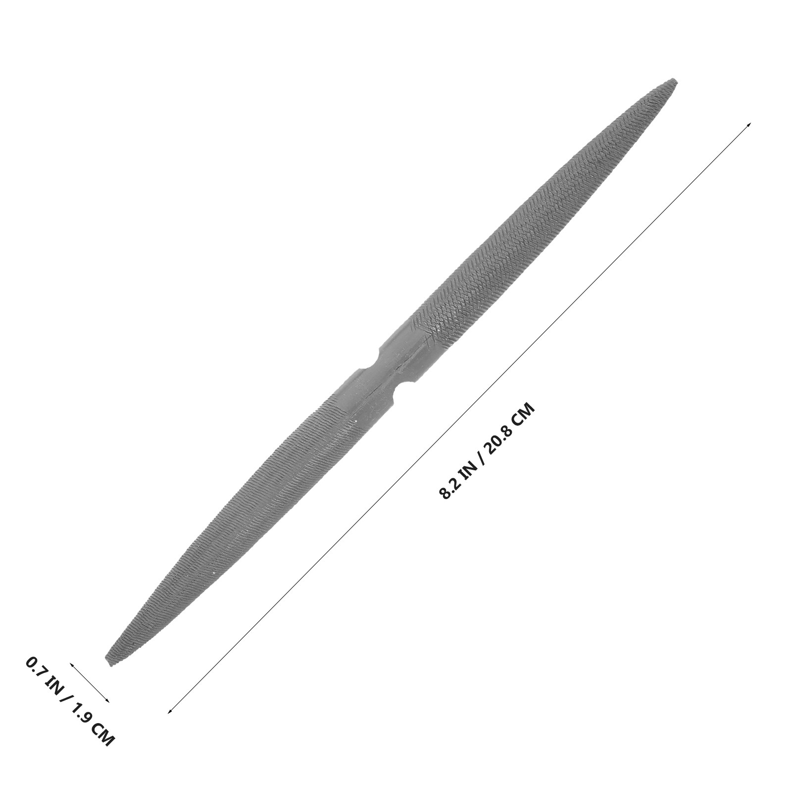2Pcs Double-Ended Half-Round W - Woodworking Files recension och pris