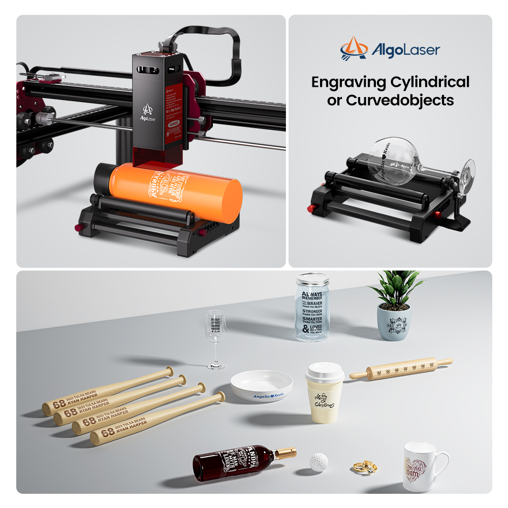 AlgoLaser DIY KIT MK2 10W Lase - Woodworking Logo recension och pris