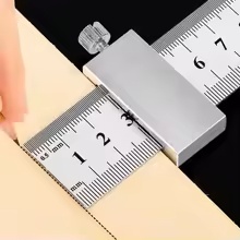 39mm Precision Ruler Aluminum  - Woodworking Workshop Design recension och pris