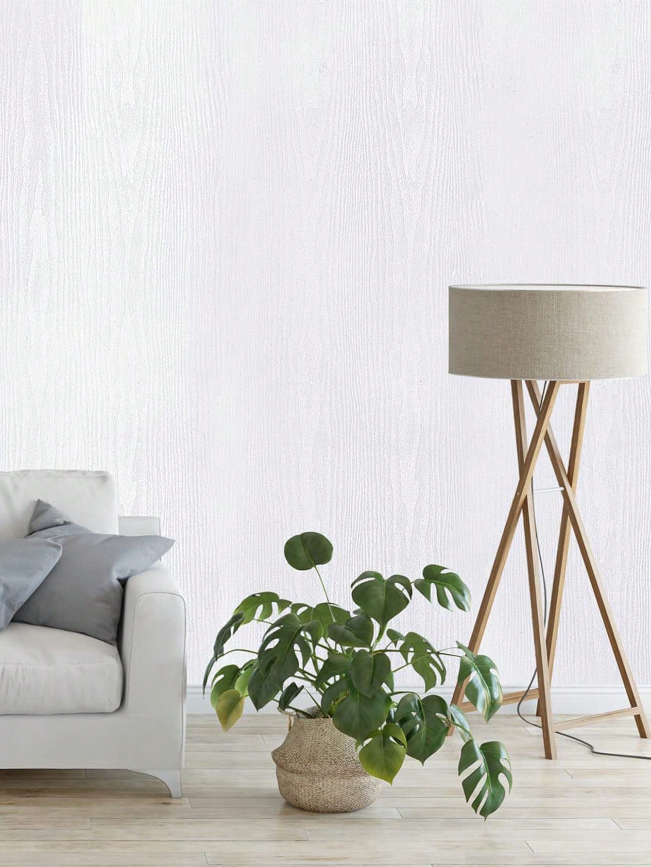 30cm/40cm/50cm vinyl white woo - Woodworking Zone recension och pris