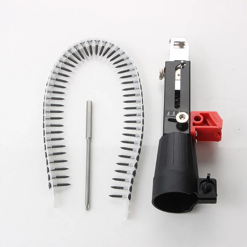 Auto Feed Chain Belt Screw Gun - Woodworking Nail Gun recension och pris