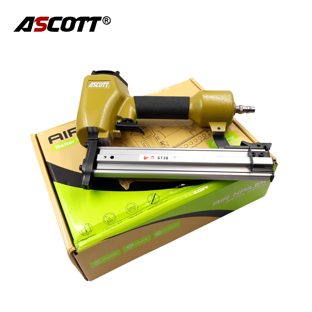 ST38 14GA Heavy  Pneumatic Nai - Woodworking Nail Gun recension och pris