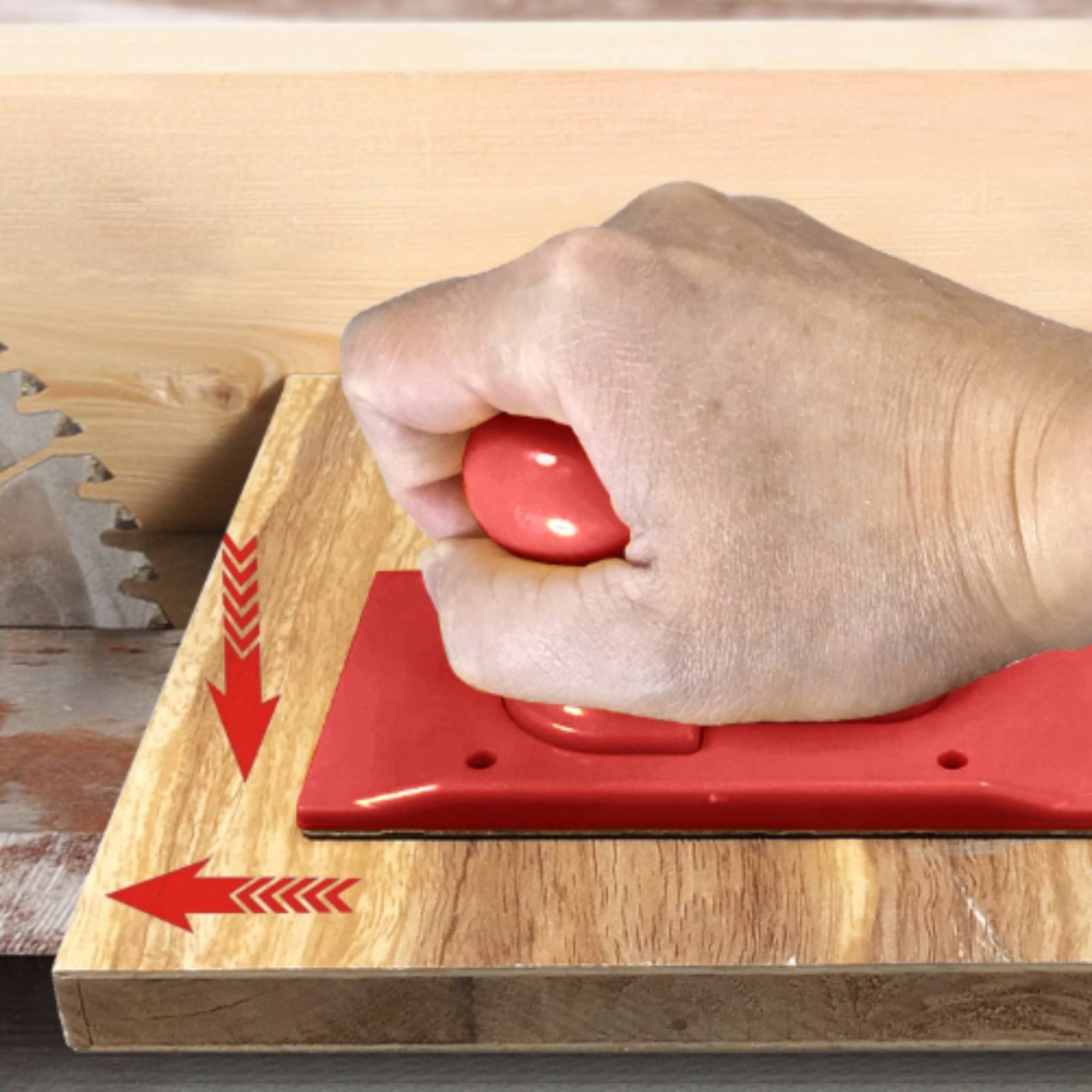 2 Pieces Woodworking Push Bloc - Woodworking Table recension och pris