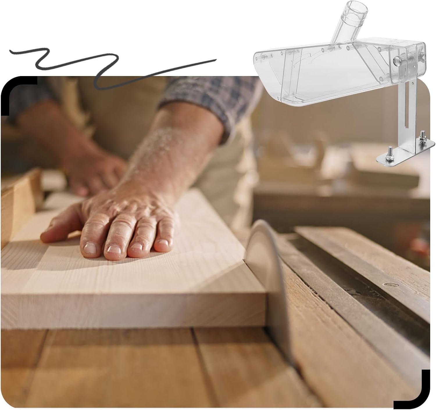 Woodworking Table Saw Protecti - Woodworking Dust Collection recension och pris