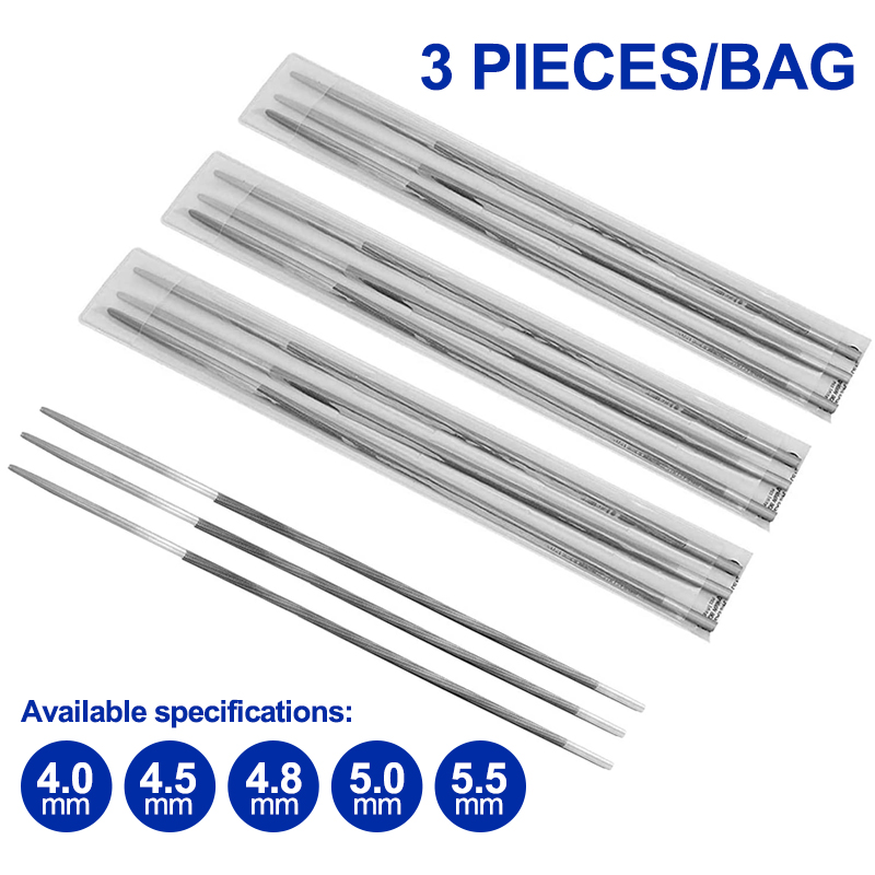 XCAN 3Pcs 4.0/4.5/4.8/5.0/5.5m - Woodworking Files recension och pris
